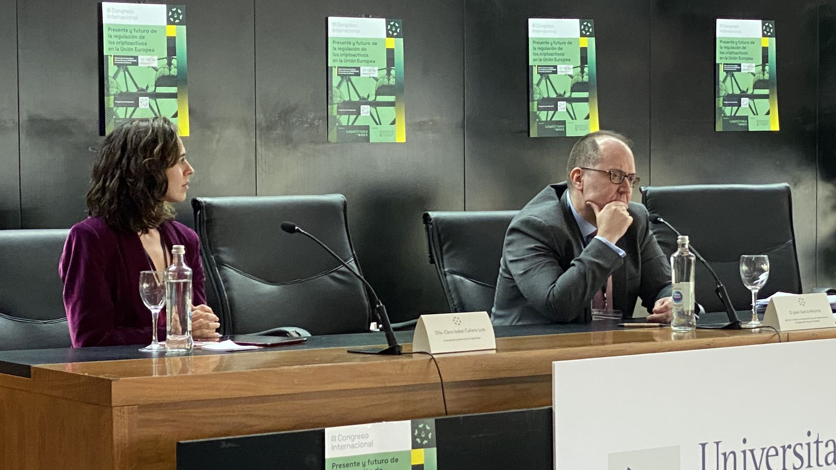 Ponència en el Congrés Internacional "Presente y futuro de la regulación de los criptoactivos en la Unión Europea" celebrat en decembre de 2023